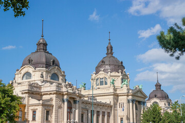 The Széchenyi Thermal pool building