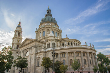 Fototapeta premium St. Stephen's Basilica in Budapest, Hungary