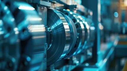 Fototapeta premium Machine in Factory