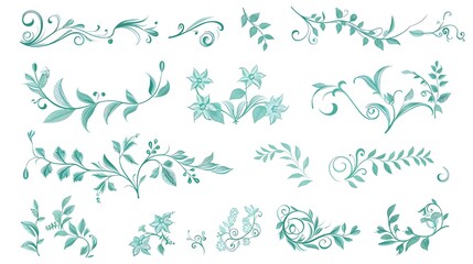 pattern with flowers