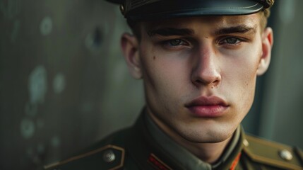 Person in military uniform