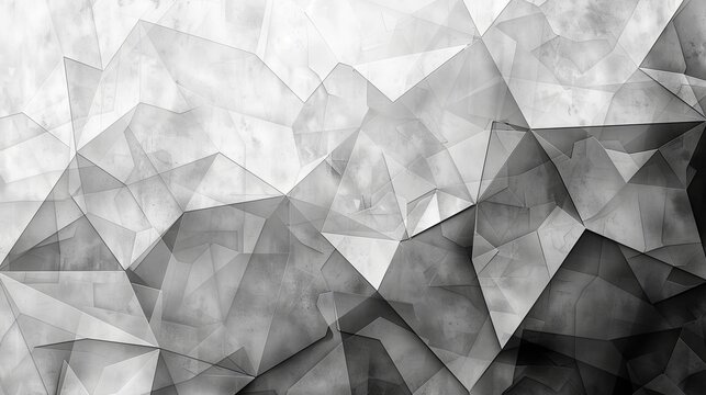 geometric pattern, modern, grayscale, digital sketch, minimalistic