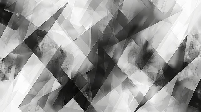 geometric pattern, modern, grayscale, digital sketch, minimalistic