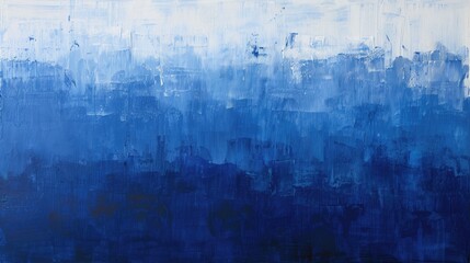 Obraz premium Gradient of cobalt blues, ideal for capturing the essence of strength and stability