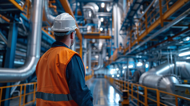 Digital manager managing robotics in a modern energy production facility
