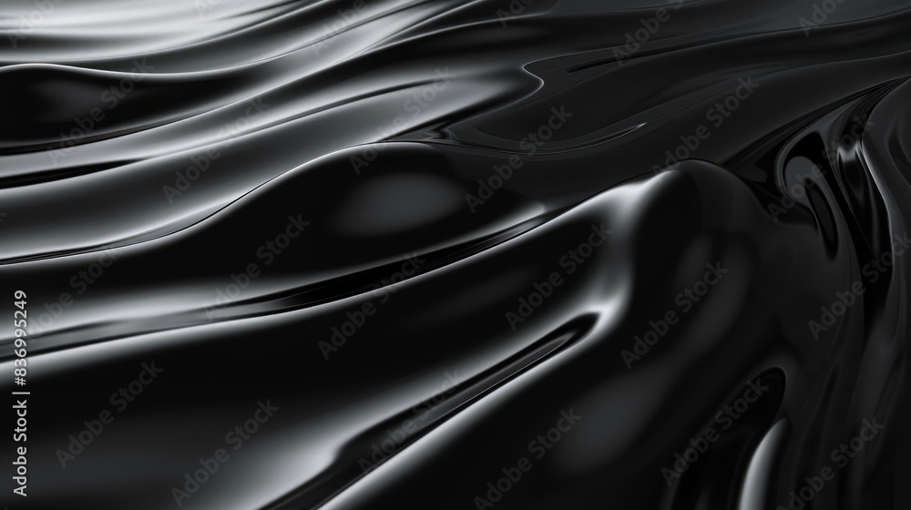 Poster gradient of jet black shades, ideal for adding a bold and powerful presence to visuals.