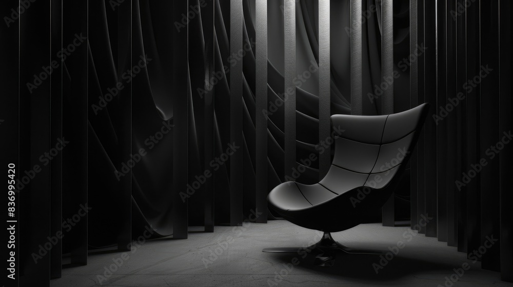 Poster gradient of jet black shades, ideal for adding a bold and powerful presence to visuals.