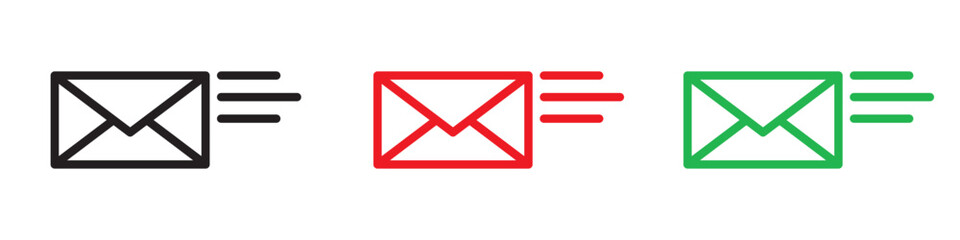 Email icon representing digital communication and messaging, suitable for email marketing, social media, and business correspondence