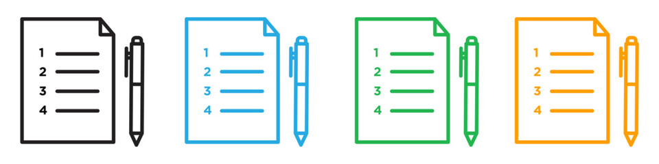 Planning icon illustrating strategic organization and project management, suitable for business strategy, corporate planning, and productivity tools