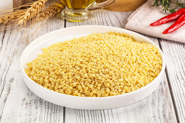 Italian cuisine - dry stelline pasta