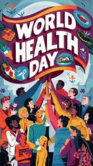 World Health Day (Illustration-typography)