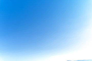 Sky gradient background. Bright morning and enjoy the fresh sky in Patong, Phuket, Thailand.