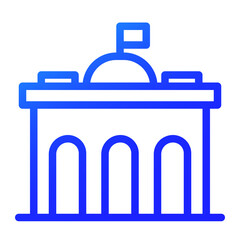 High Court gradient icon style
