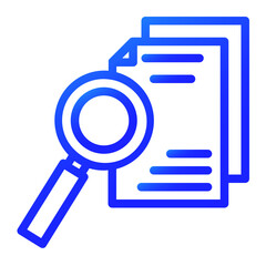 search for the truth gradient icon style