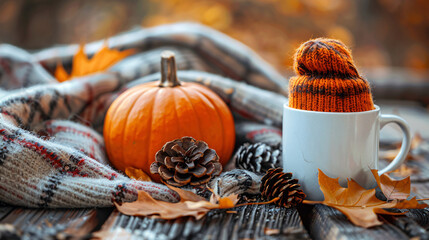 Cozy fall SVG bundle with flannels, pumpkins, and warm autumn elements