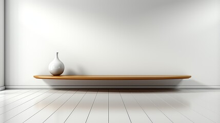 A pristine white background, providing a clean and minimalist backdrop that enhances the visibility of any content placed on top. Minimal and Simple,