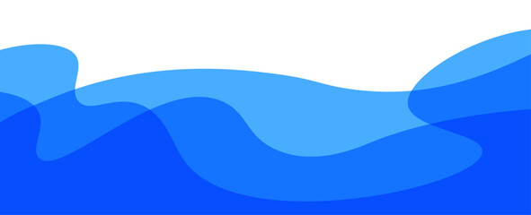 Abstract background with dynamic effect. Simple minimal blue wave. Motion vector Illustration. Trendy gradients. banner, cover, poster, card, flyer, brochure, website, tech, flow.