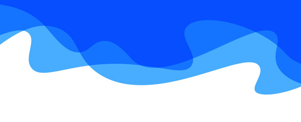 Abstract background with dynamic effect. Simple minimal blue wave. Motion vector Illustration. Trendy gradients. banner, cover, poster, card, flyer, brochure, website, tech, flow.