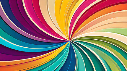 abstract rainbow background