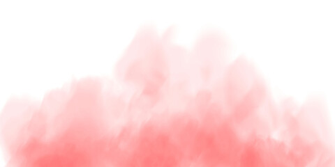 Fototapeta premium Red fog in slow motion. Realistic atmospheric red smoke. Red fume slowly floating rises up. PNG. 