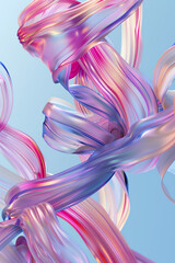 Fototapeta premium Abstract background. AI generated art illustration.