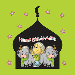 welcoming the Eid al-Adha holiday