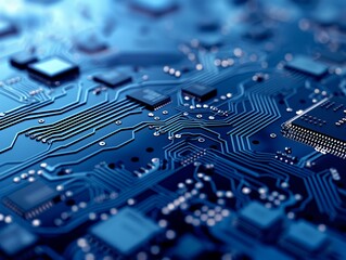 Circuit board background, technological background