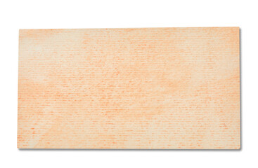 note paper blank sign tag label background ripped torn pad message vintage retro brown cardbord