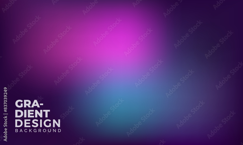 Poster abstract modern gradient blurred in mesh background