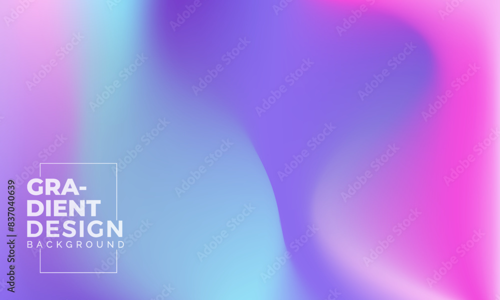Poster abstract modern multi colored gradient blurred in mesh background