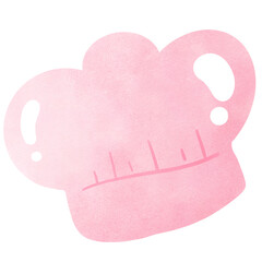 pink chef hat 