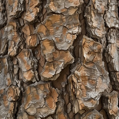 close-up of an acacia tree trunk and bark texture