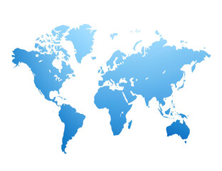 Hi Detail Vector Political World Map illustration