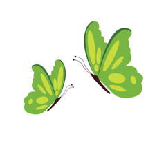 Spring Sticker buterflies