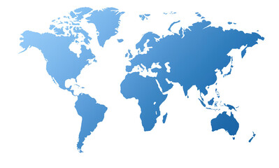 Hi Detail Vector Political World Map illustration