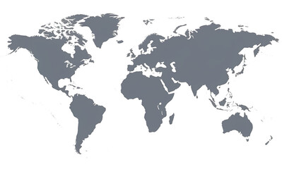 Fototapeta premium Hi Detail Vector Political World Map illustration