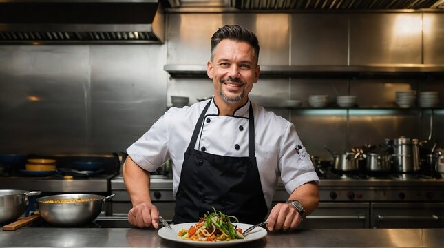 Adult food chef restaurant