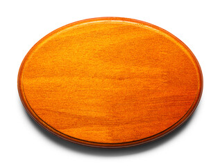 Oval Wood Plaque