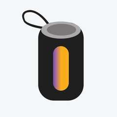 illustration of a mini speaker 