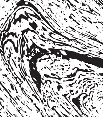 Black and white grunge abstract background pattern. Vector Format Illustration 