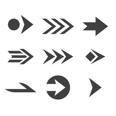 Vector right arrow symbol