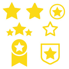 Yellow Star vector