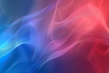 Vibrant blue and red abstract presentation background design with modern and dynamic elements