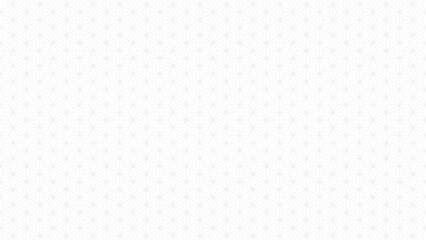 日本の伝統的な文様･麻の葉 - シンプルでおしゃれな和モダンデザインの背景素材 - 16:9