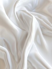 Close-up of white fabric