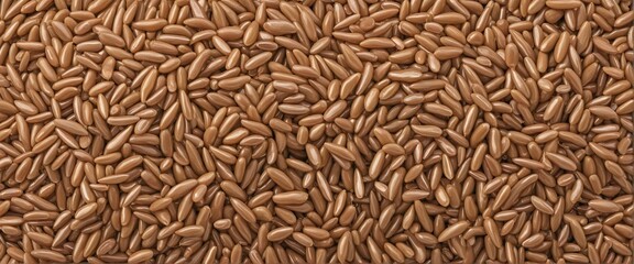 Pile of brown rice, wall paper graphic