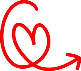 Arrow Love Valentine's Day