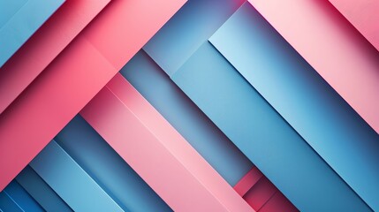Fototapeta premium A bold and vibrant abstract background composed of geometric patterns.