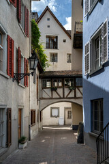 Old town of Chur in Switzerland