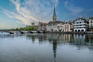 The city of Zurich, Switzerland,